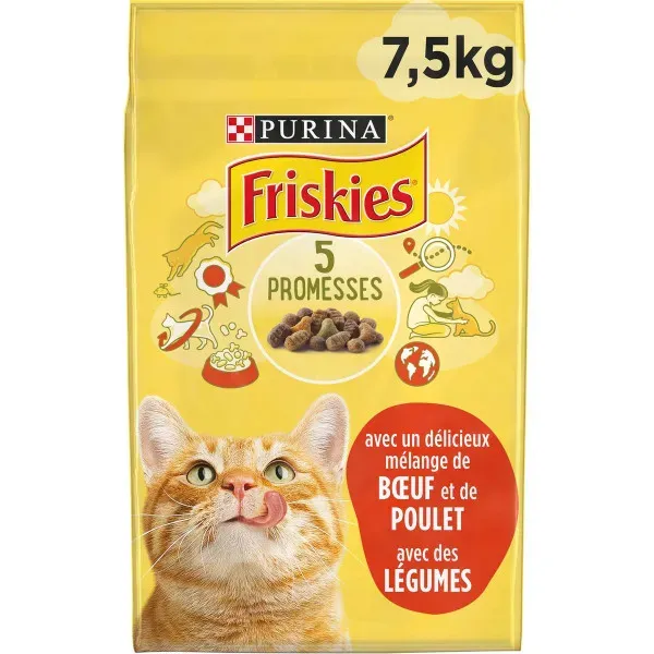  Friskies pour chat promesses 7.5 kg